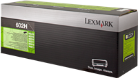 Lexmark 602H black toner
