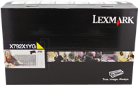Lexmark X792X1YG yellow toner
