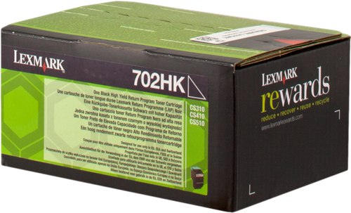 Lexmark 702HK black toner