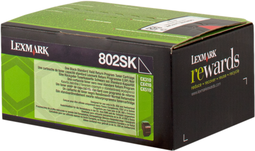Lexmark 802SK black toner