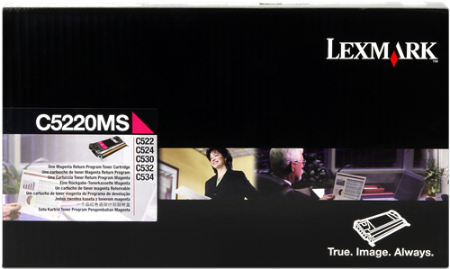 Lexmark C5220MS magenta toner
