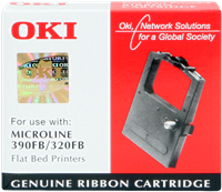 OKI 390FB/320FB black ribbon