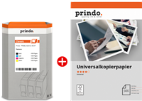 Prindo Classic black / cyan / magenta / yellow / White value pack