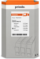 Prindo Classic multipack Black (photo) / Gray / magenta (Photo) / cyan (Photo) / clear