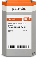 Prindo CLI-551XL Gray ink cartridge