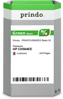 Prindo Green Basic XL more colours ink cartridge
