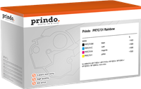 Prindo PRTC731 Rainbow black / cyan / magenta / yellow value pack