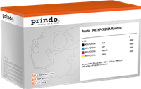 Prindo PRTHPCF210A Rainbow black / cyan / magenta / yellow value pack