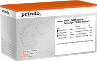 Prindo PRTSCLT404S Rainbow black / cyan / magenta / yellow value pack