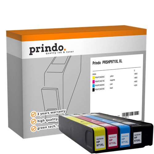 Prindo Officejet Pro X576 PRSHP971XL