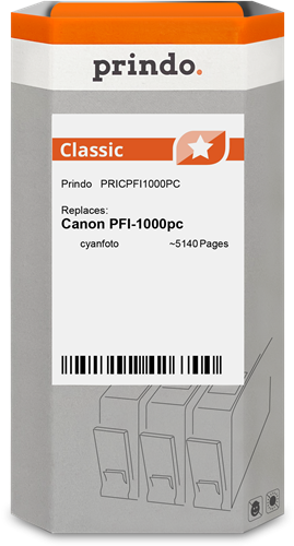 Prindo Classic cyanfoto ink cartridge