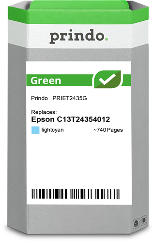 Prindo Green XL cyan (light) ink cartridge