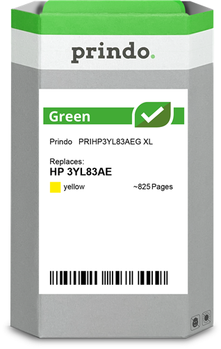 Prindo Green XL yellow ink cartridge