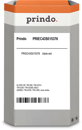 Prindo PRIEC43S015376 ribbon black / Red