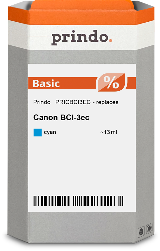 Prindo Basic cyan ink cartridge