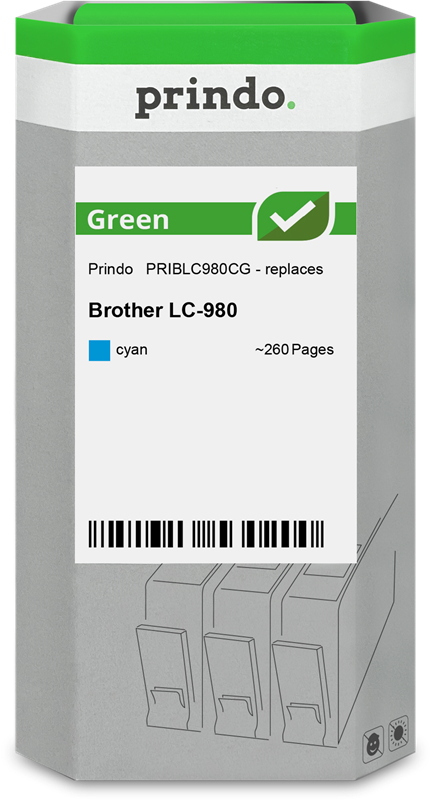 Prindo Green cyan ink cartridge