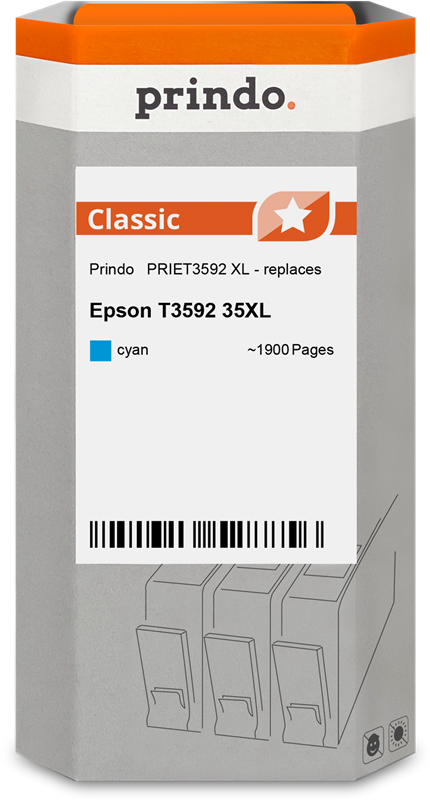 Prindo T3592 cyan ink cartridge