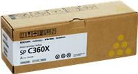 Ricoh SP C360XY yellow toner