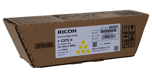 Ricoh P C375H yellow toner
