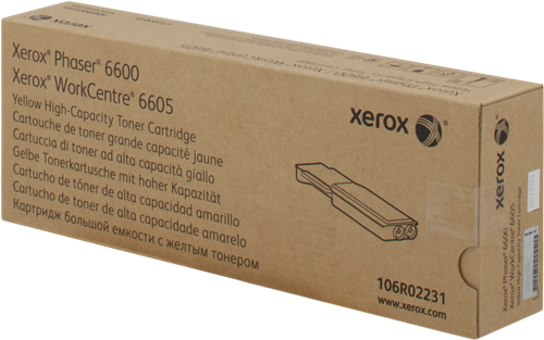 Xerox 106R02231 yellow toner