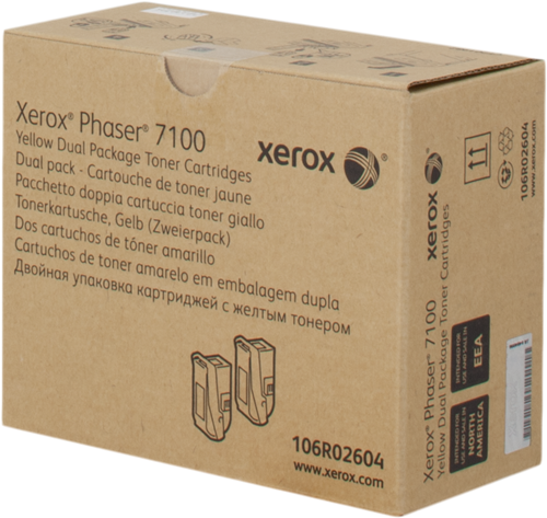 Xerox 106R02604 yellow toner